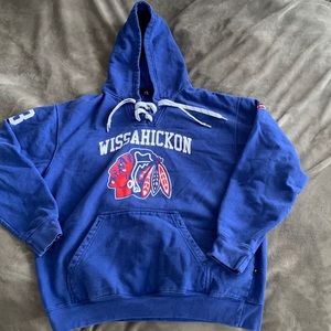 Blue Wissahickon sweatshirt